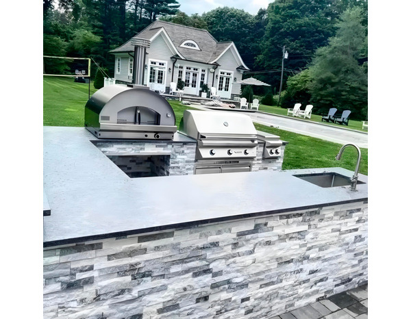 Parement pierre naturelle Quartz - Brico Dépôt