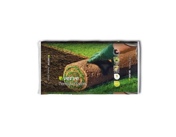 Terreau pour gazon sans tourbe - sac 40L - Brico Dépôt