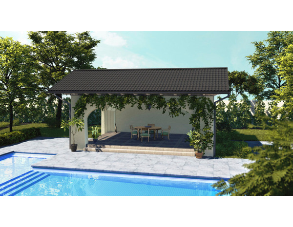 Tole imitation tuile graphite 3x1,1m - Brico Dépôt