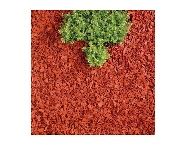 Copeaux de bois rouge, Ep. 50 mm  - 70 L - Brico Dépôt