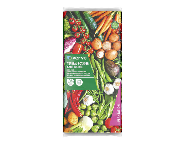 Terreau potager sans tourbe - sac 40L - Brico Dépôt