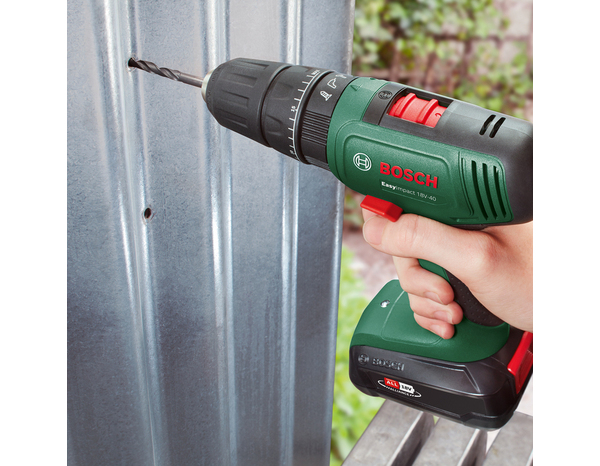  Perceuse-visseuse sans fil EasyImpact 18V-40 - Bosch - Brico Dépôt