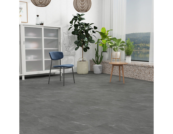 Dalle PVC 30,5x61cm marbre gris - Brico Dépôt