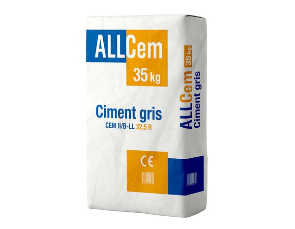 Ciment gris ALLCem - sac 35 kg - Brico Dépôt