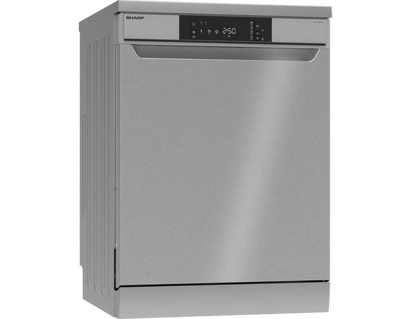 Lave vaisselle pose libre gris 13 couverts - SHARP - Brico Dépôt