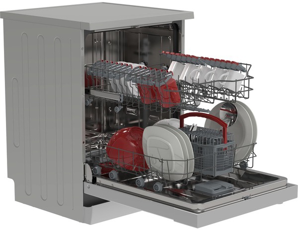 Lave vaisselle pose libre gris 13 couverts - SHARP - Brico Dépôt