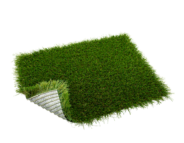 Gazon synthétique 400 monofilament Grasse/Olive - Brico Dépôt