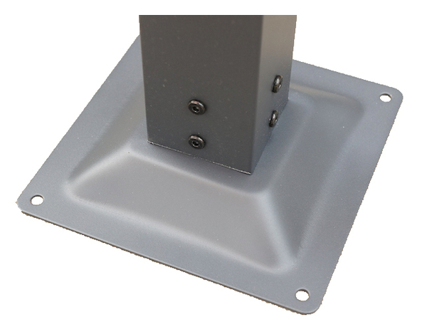 Carport en aluminium toit plat - Brico Dépôt