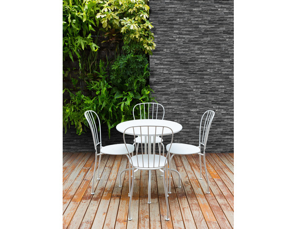 Plaquette parement "Alpes anthracite" 16 x 40 cm. Ep. 13,5 mm - Brico Dépôt