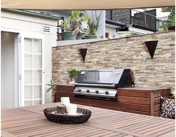 Plaquette de parement "Alpes beige" - Brico Dépôt