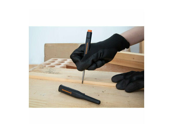 Crayon graphite clip ceinture avec taille crayon intégré - MAGNUSSON - Brico Dépôt