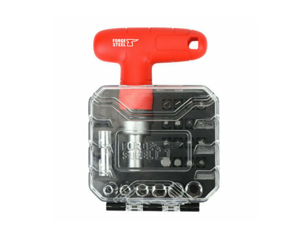 Kit vissage 24pcs  cliquet - Forge steel - Brico Dépôt