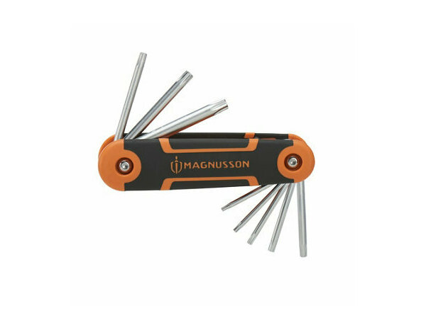 Lot de 8 cles torx pliantes - MAGNUSSON - Brico Dépôt