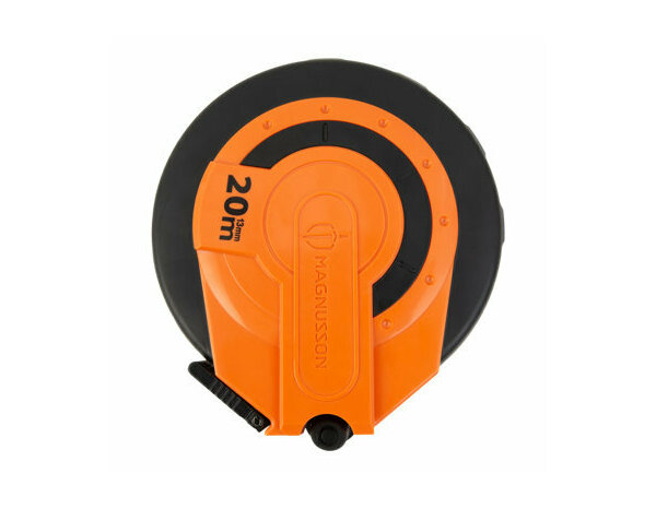 Mètre ruban 20m, boîtier bi-matière résistant aux chocs - MAGNUSSON - Brico Dépôt