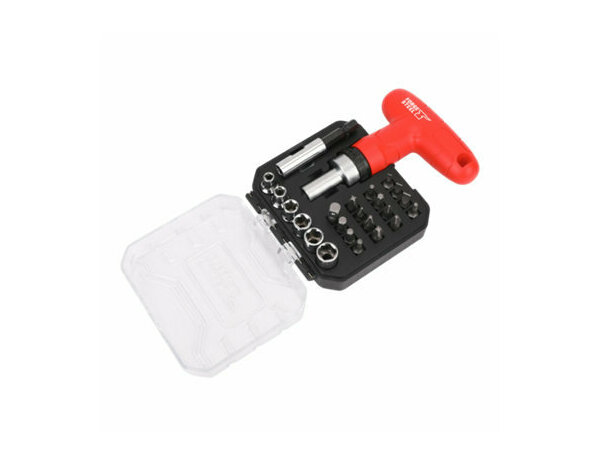 Kit vissage 24pcs  cliquet - Forge steel - Brico Dépôt