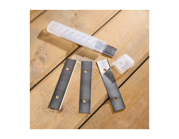 Lot 5 lames grattoir 90mm - Forge steel - Brico Dépôt