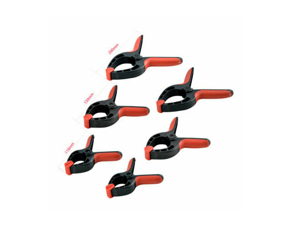 Lot de 6 pinces de serrage - Forge steel - Brico Dépôt