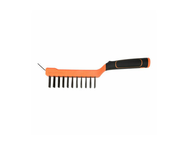 Brosse metallique + racloir - 29 cm - MAGNUSSON - Brico Dépôt
