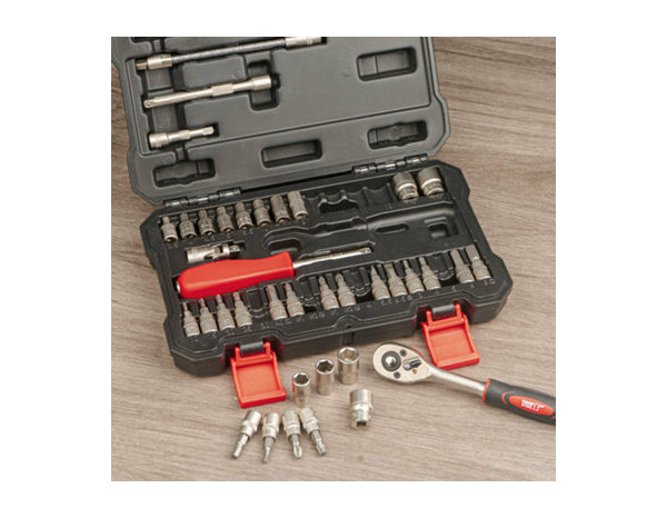 Coffret a douilles 1/4 38pcs - Forge steel - Brico Dépôt