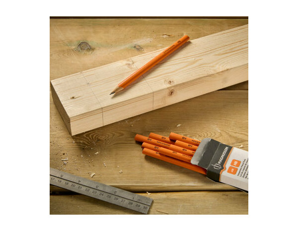 Lot 10 crayons menuisier 175 - MAGNUSSON - Brico Dépôt