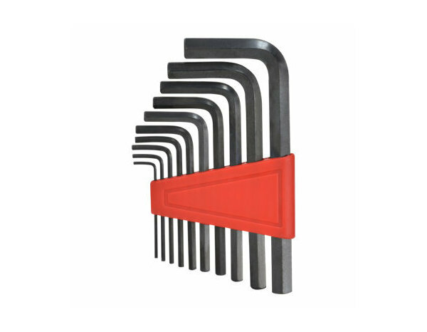 Jeu de 10 cles males en acier au chrome-vanadium - Forge steel - Brico Dépôt