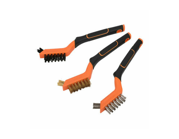 Lot de 3 mini brosses metalliques - MAGNUSSON - Brico Dépôt