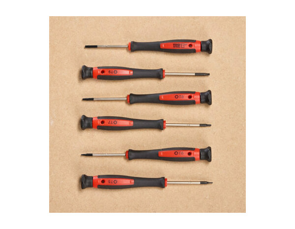 Lot de 6 tournevis precision - Forge steel - Brico Dépôt