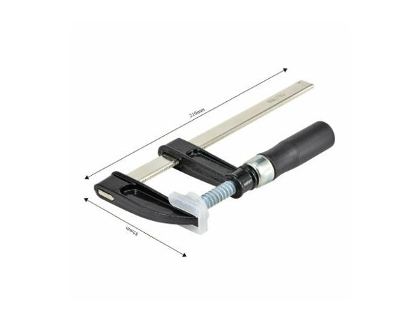 Lot 2 Serre-joints a visser 150x50mm - Forge steel - Brico Dépôt