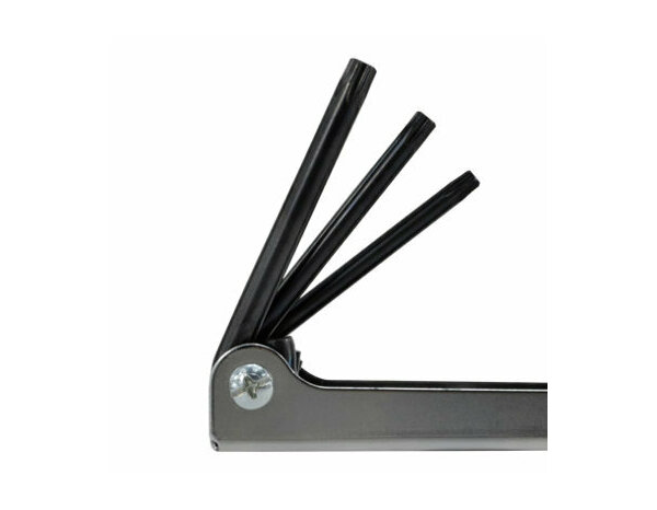 Jeu de 8 cles torx en acier au carbone - Forge steel - Brico Dépôt