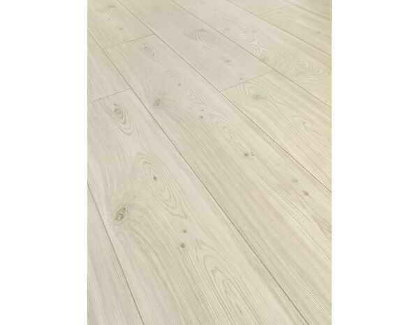 Sol stratifié "AC4" chêne marron naturel 8 mm avec sous-couche phonique intégrée - Brico Dépôt