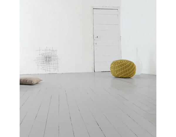 Peinture de rénovation sol et escalier acrylique satin tendre gris 0,75 L - V33 - Brico Dépôt