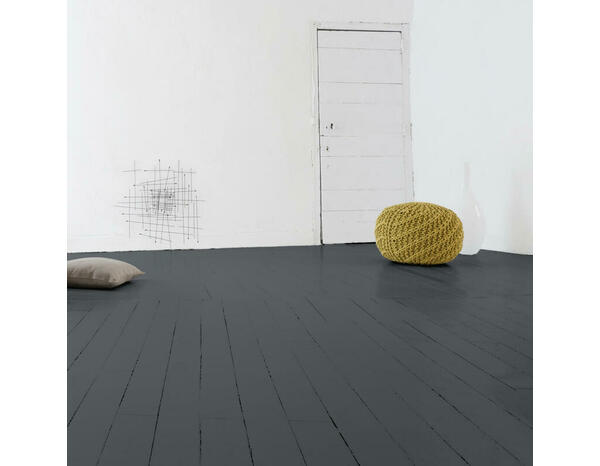 Peinture de rénovation sol et escalier acrylique satin gris anthracite 2 L - V33 - Brico Dépôt