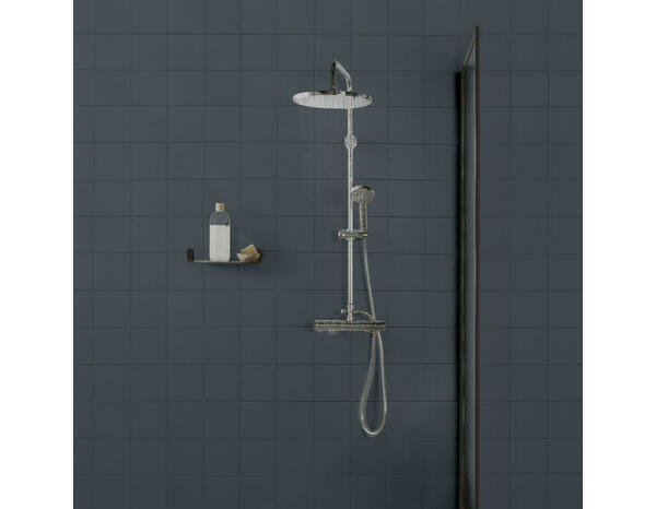 Peinture de rénovation faïence et lambris acrylique satin gris anthracite 2 L - V33 - Brico Dépôt