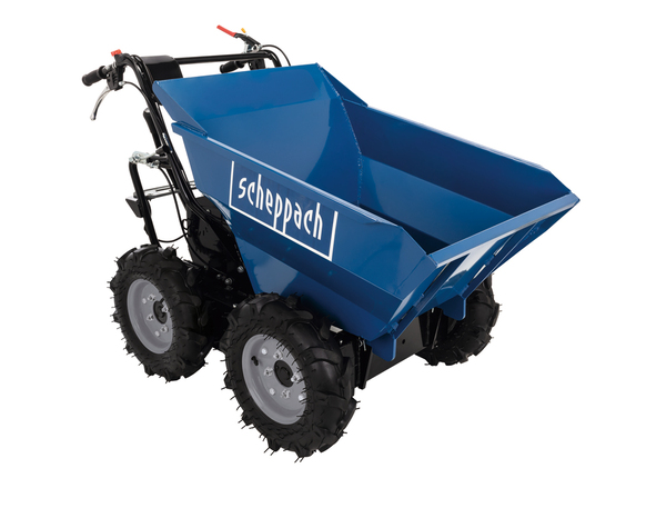 Dumper articulé avec moteur 4 temps essence, 196 cm³ "DP3000" - Scheppach - Brico Dépôt