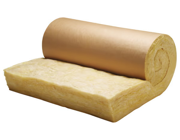 Laine de verre 100 mm comble perdu 40 R:2,5 - 10 x 1,20 m - Rouleau kraft - Brico Dépôt