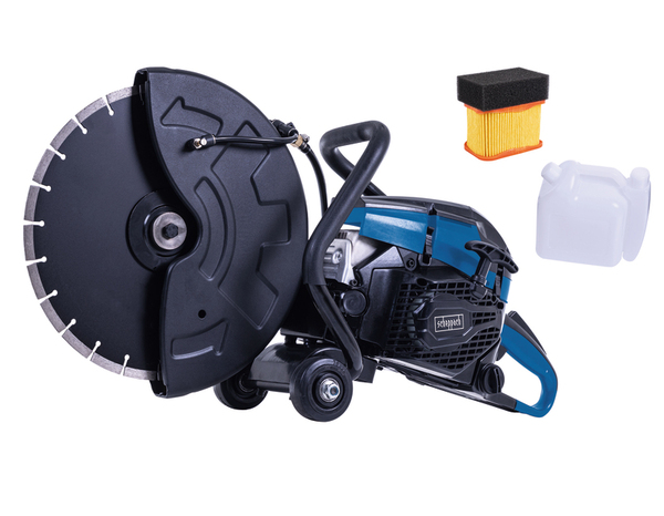 Tronçonneuse à béton thermique 2 en 1 - 65 CM³ , moteur 2 temps - Scheppach - Brico Dépôt