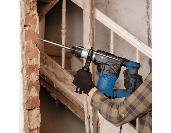 Marteau perforateur électrique SDS Plus 1500W 7J - Scheppach - Brico Dépôt