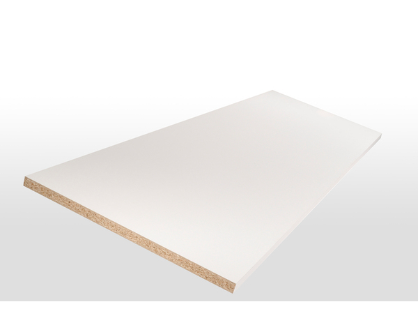 Tablette mélaminée blanche 2000X400X16 mm - Brico Dépôt