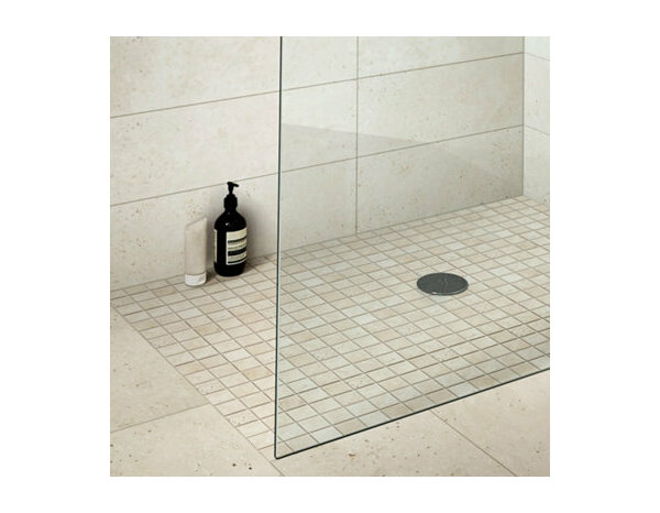 Mosaïque Travertin "Carré Grand" 30,5 cm x 30,5 cm - Brico Dépôt