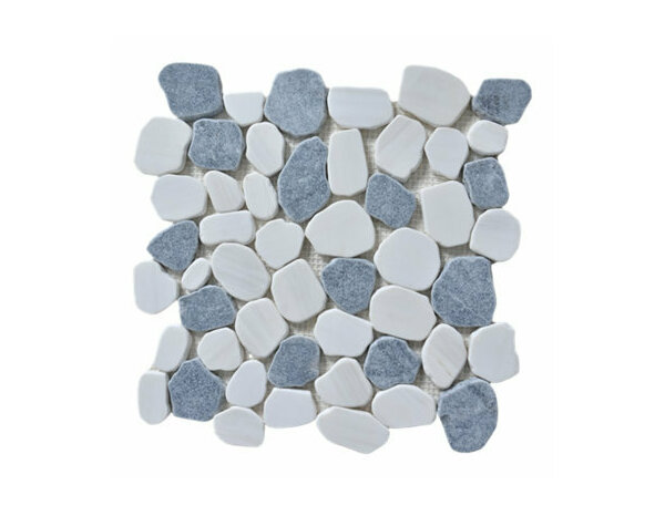 Galet "Malaca mix" 31,5 x 31,5 cm - Brico Dépôt