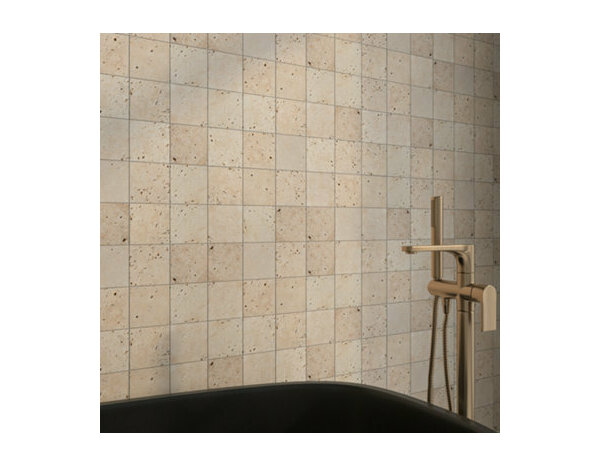 Carrelage mural "Travertin" 10 x 10 cm - Cooke and Lewis - Brico Dépôt