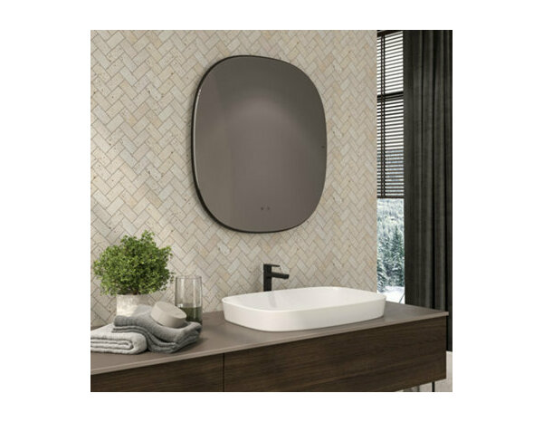 Mosaïque Travertin "Herringbone" beige 30,5 x 31 cm - Brico Dépôt