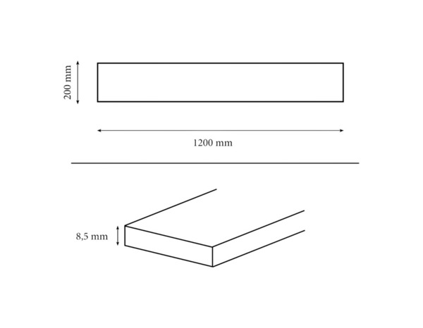 Carrelage de sol intérieur "Timeo gris" 23 x 120 cm - Brico Dépôt