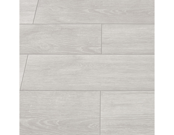 Carrelage de sol intérieur grès cérame émaillé "Barsan Gris" 20,5 x 61,5 cm - Brico Dépôt