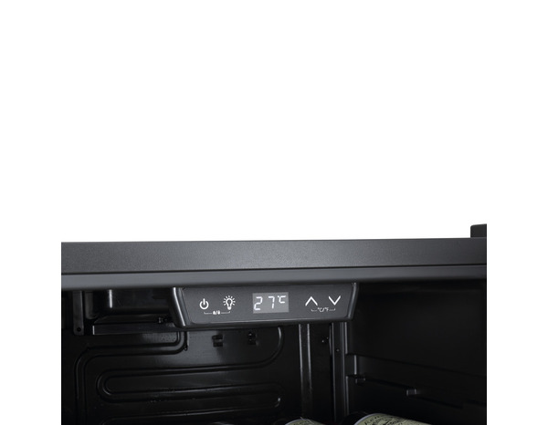 Cave à vin 33 bouteilles noire - Brico Dépôt