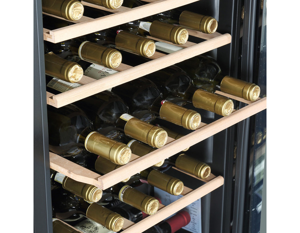 Cave à vin 33 bouteilles noire - Brico Dépôt