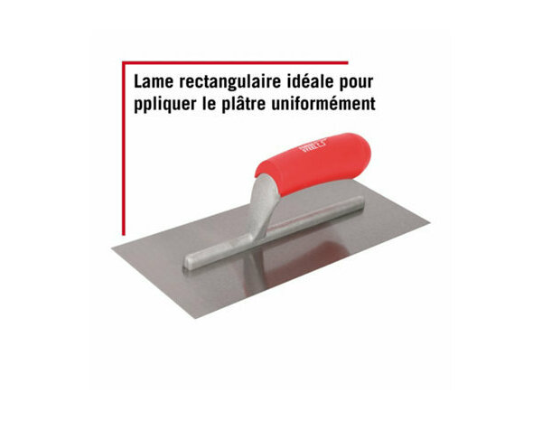 Platoir avec lame acier carbone 280x120mm - Forge steel - Brico Dépôt