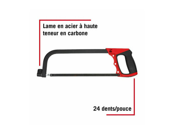 Scie a metaux - Forge steel - Brico Dépôt