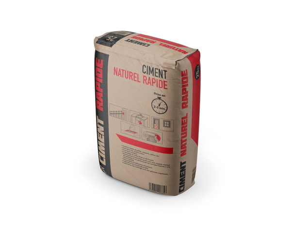 Ciment naturel prompt - sac 25 kg - Brico Dépôt