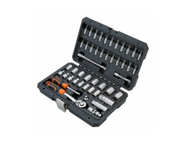 Coffret à douilles 3/8, 46 pièces - MAGNUSSON - Brico Dépôt